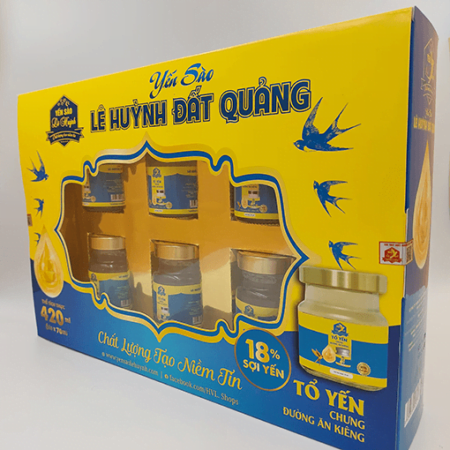 Hộp yến hủ người lớn chưng đường ăn kiên dung tích 70ml hũ giá tốt tại Quảng Nam